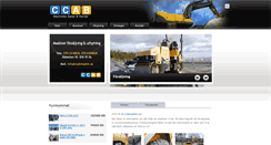 Desktop Screenshot of ccabmaskin.se